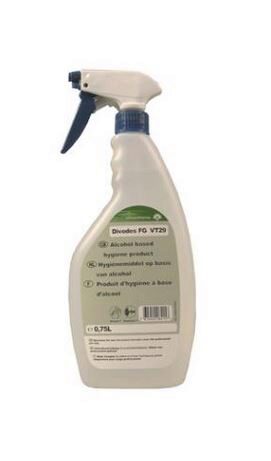 + DIVODES FG DESINFECTANT VT29 PRET A L'EMPLOI 750ML ***remplacé par 20100058 à la fin du stock ***