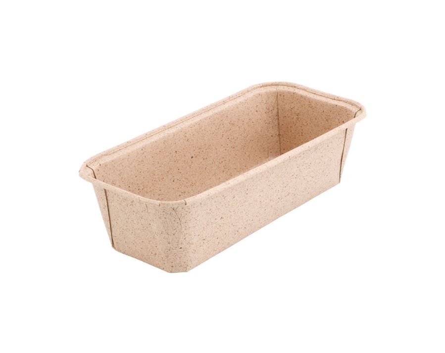 COCOA BAKING PAPER CAKE MOLD 19.9X7.3XHT6CM 780PCS 1033ML LARGE PLUMPY 8019962C