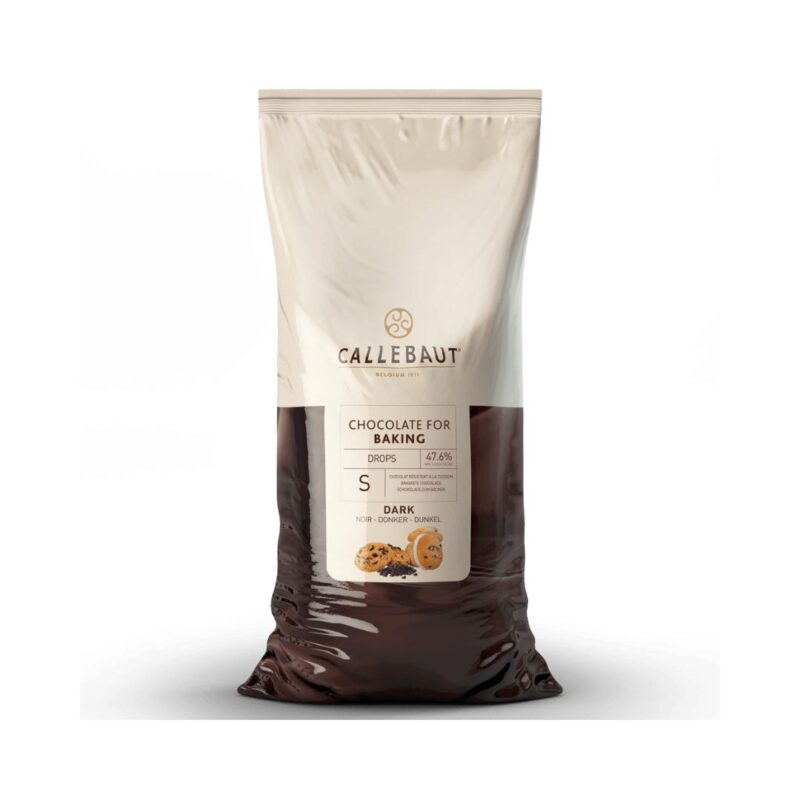 CALLEBAUT VH-9432-554 MINI-DROP DARK CHOCOLATE CARTON 2X10KG