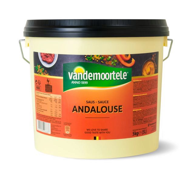 VANDEMOORTELE ANDALUSIAN SAUCE BUCKET 5L