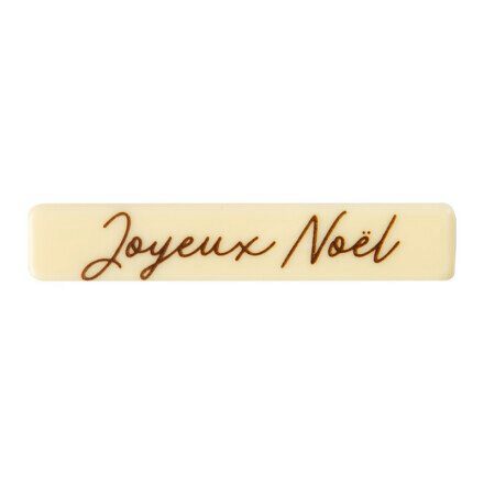 2013743 PLAATJE JOYEUX NOËL 8X1,5CM 120STUKKEN ***S/CD***