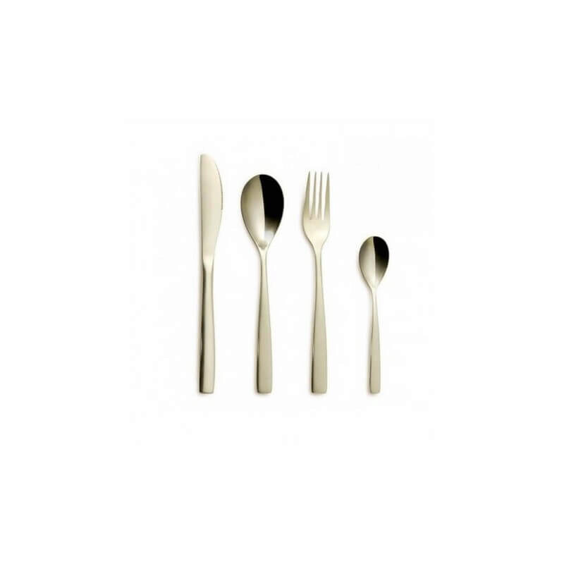 COMAS BCN CHAMPAGNE SET 24P KLEUREN 18/0