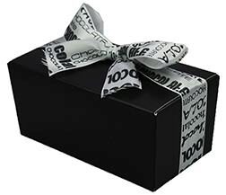 BALLOTIN "COLOR" 250 GR NOIR 117 X 61X 55 MM E 25PCES