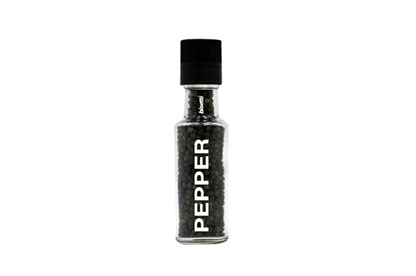 BISETTI PEPPER MILL BOTTLE "PEPPER" 16.5CM