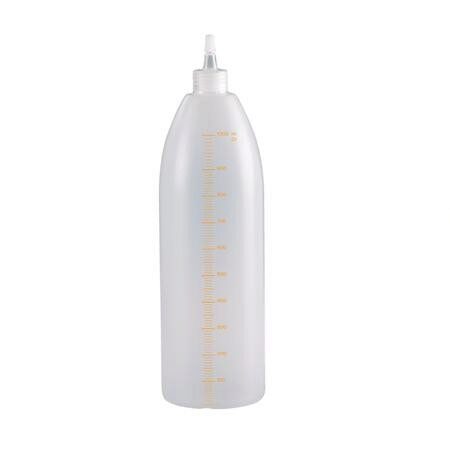 1000CC PLASTIC GRADUATED POURING BOTTLE