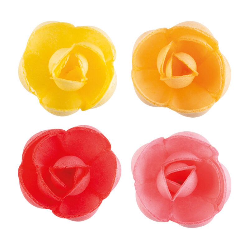 + 1049013 ASSORTIMENT ROSES ILLYS 4CM 100PCES