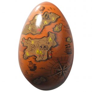 074013 PCB HALF-EI-MALLEN SCHATKAARTEN 13,4X8,7 CM 16 STUKS ***S/CD***