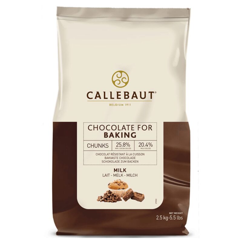 CALLEBAUT CHM-CU-17X259-552 CHUNKS  LAIT 2,5KG
