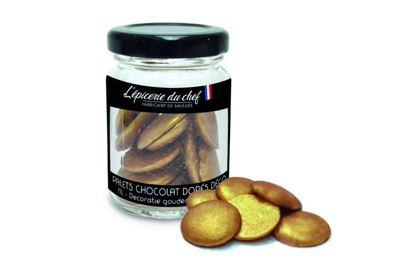 CHEF'S GROCERY GOUDEN PURE CHOCOLADE CALLETS 40GR