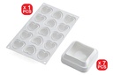 SILIKOMART MOLD HARTKUSSENSET TI VOGLIO BENE 100 X 100 H 30 MM VOL 270ML