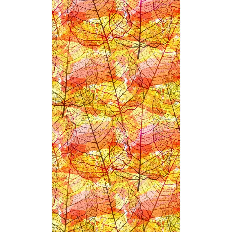 1081623 TRANSFER SHEET AUTUMN LEAF 30X40CM 12 PIECES ***S/CD***
