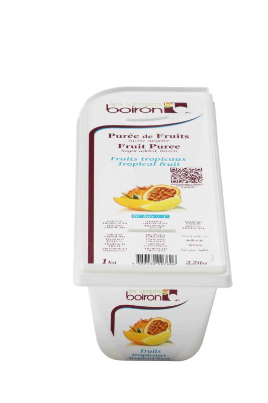 BOIRON 760 TROPICAL FRUIT PUREE 100% 1KG