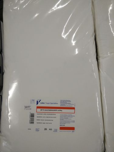 100% SUCROSE VERGEOISE WHITE BROWN SUGAR 25KG