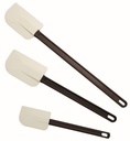 MATFER SPATULA ELVEO EXOGLASS 35CM 260° RESISTANT BLACK HANDLE