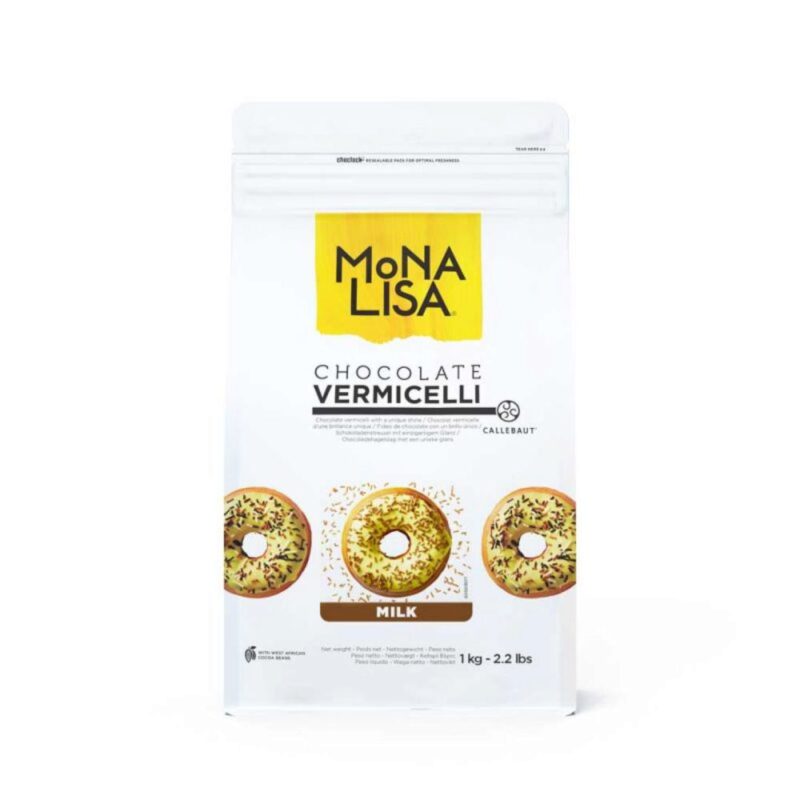 MONA LISA CHM-VR-1Z3-E0-U68 MILK CHOCOLATE GRANULES 1KG