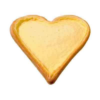 ❄️PRUVE 38 OPEN HARTVORMIGE TAARTBODEMS 22CM 7 STUKS ***OP/BESTELD***