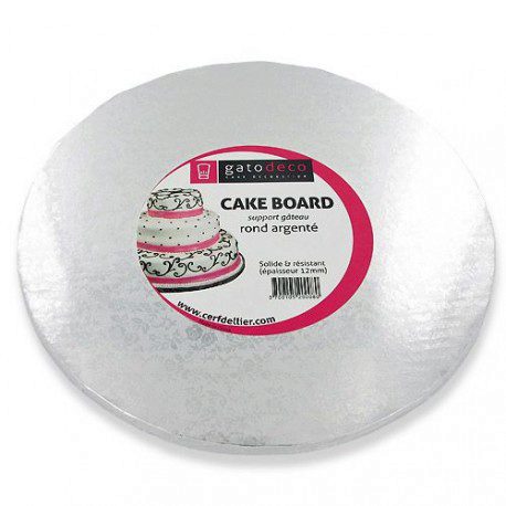 1030345 ROUND TRAY Ø 20CM SILVER