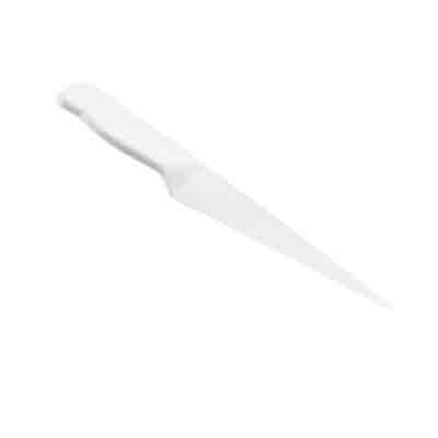 MARZIPAN KNIFE 25CM IN WHITE PLASTIC 28CM