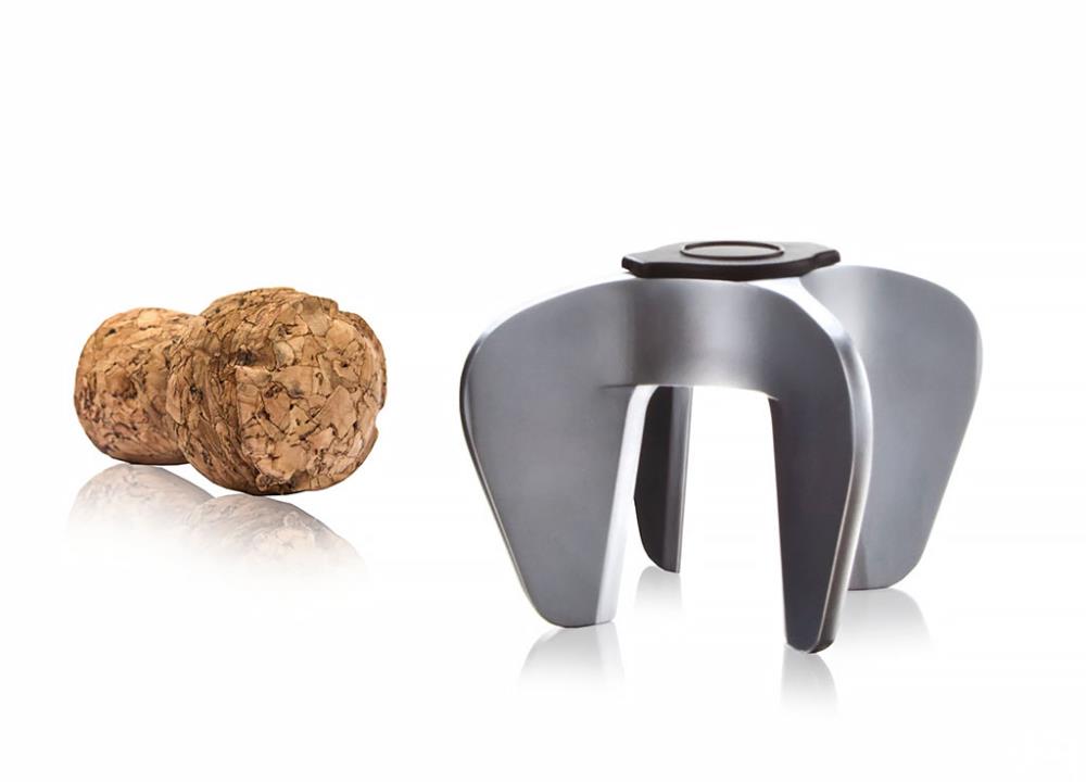 VACU VIN CLAW CHAMPAGNE METAL