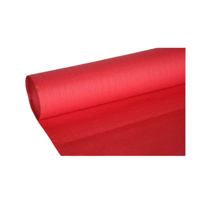 C&T PROF RED WAFFLE TABLECLOTH 1.18X20M