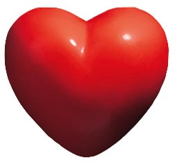 061394 PCB GEKOEPELDE HARTEN PAGINA ROOD 2X1.7 CM 165STUKS ***s/cd***