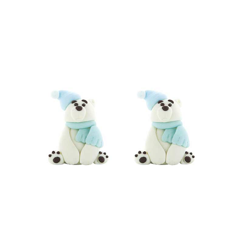 1014130 OURS DE NEIGE BLEU 42PCS = BOITE***S/CDE***