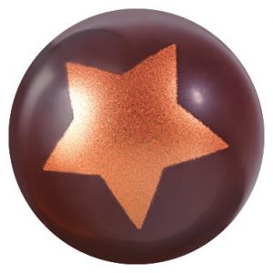 060479 PCB BOULES CN ETOILES 3 DESIGNS Ø 3 CM 88PCES ***S/CD***