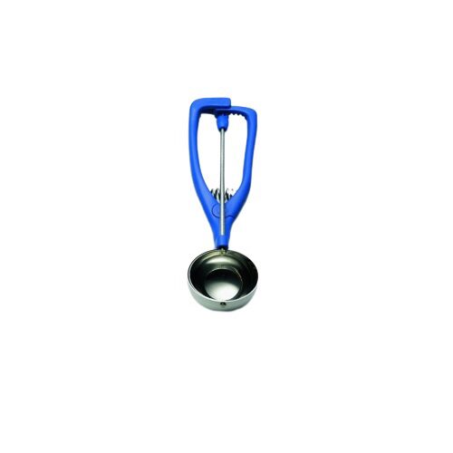STOCKEL PINCE GLACE BAKELITE INOX MANCHE BLEU 1/24 Ø 51 MM 42 ML MODELE K