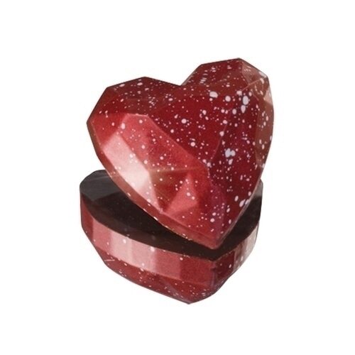 POLYCARBONAAT PRALINE VORM DIAMOND HART