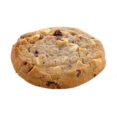 B & B 28830 COOKIE PUCK RASPB WHITE CHOCOLADE 96 X 80GR