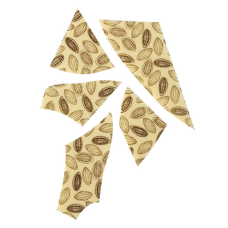 2075193 CHOCOLATE TO BREAK COCOA BEAN 30X12CM 8PCS***S/CDE***