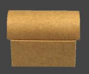 COFFRET KRAFT 125 GR 86X55X/67MM PAQUET DE 10 PCES