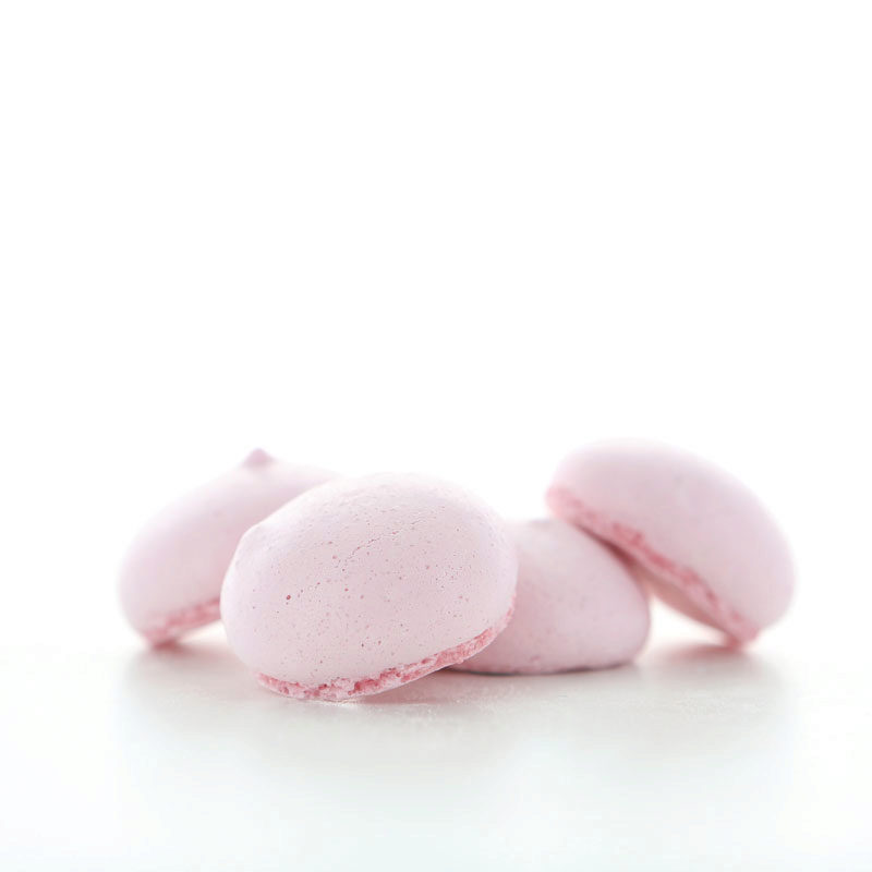 1057357 MERINGUE ROND ROSE 240PCES ***S/CDE***