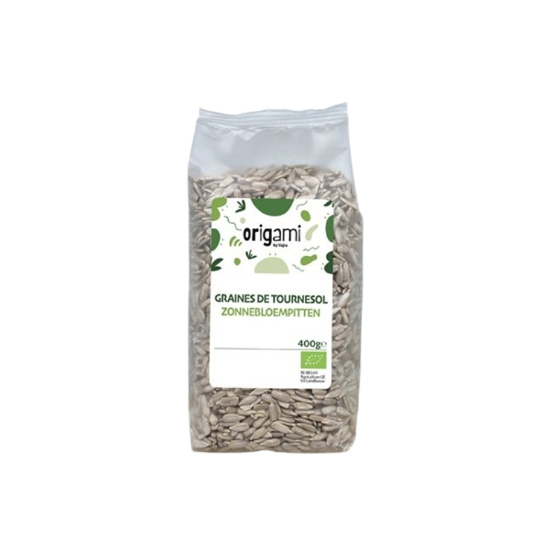 ORIGAMI ORGANIC SUNFLOWER SEEDS 400GR