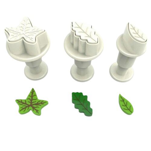 DEKOFEE LEAF CUTTERS 3 MODELS 14-20MM 3 PCES