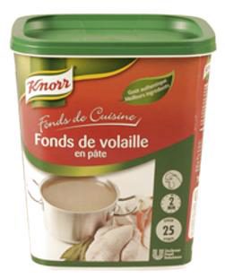 KNORR GEVOGELTE KIPPENBOUILLON IN  PASTA 1KG