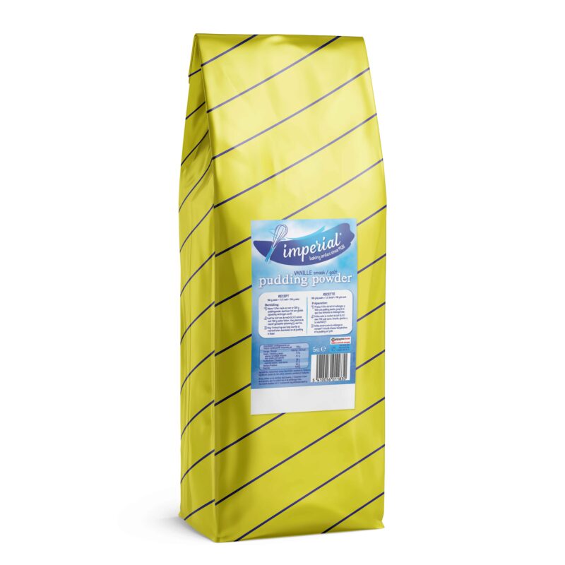 VANILLA PUDDING 5KG IMPERIAL YELLOW BAG