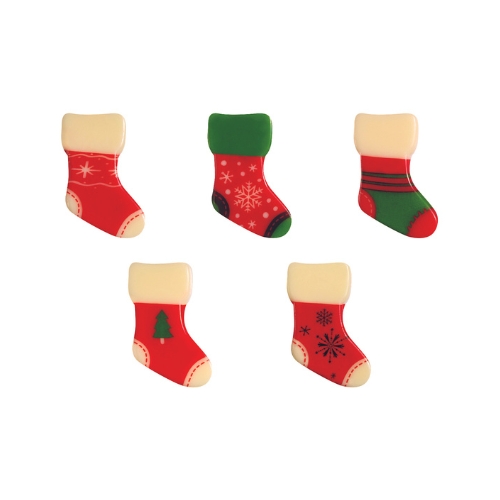 088060 PCB CHAUSSETTES PAG 5 DESIGNS 4,2X2,5CM 156PCS ***S/CDE***