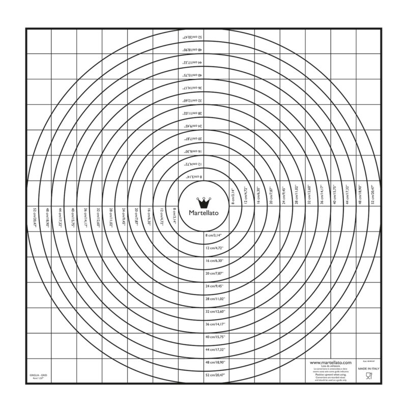 TAPIS PLASTIQUE 600X580 AVEC EMPREINTES DE CERCLES POUR PATE A SUCRE****