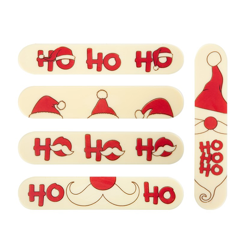 2014726 LIGHTNING HO HO HO KERST 15X3CM 35ST ***S/CDE***