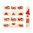 2014726 LIGHTNING HO HO HO KERST 15X3CM 35ST ***S/CDE***