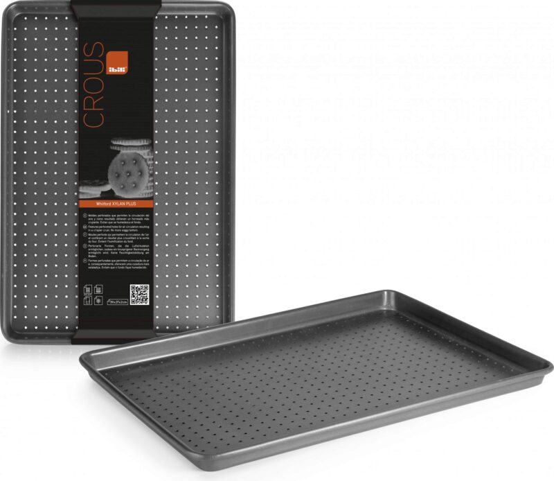 IBILI "CROUS" PLATINE 39X27XH2CM PERFORE