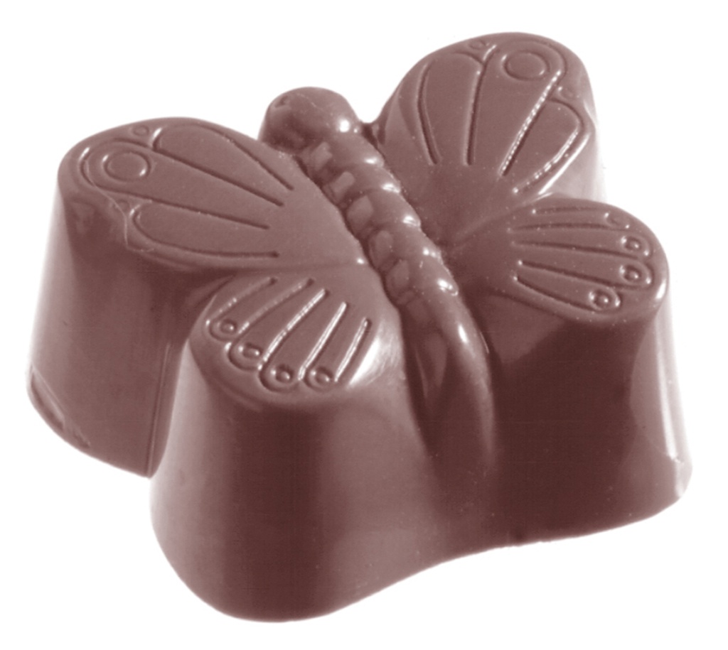 BUTTERFLY CHOCOLATE MOLD CW1006 3X8 -- 15GR