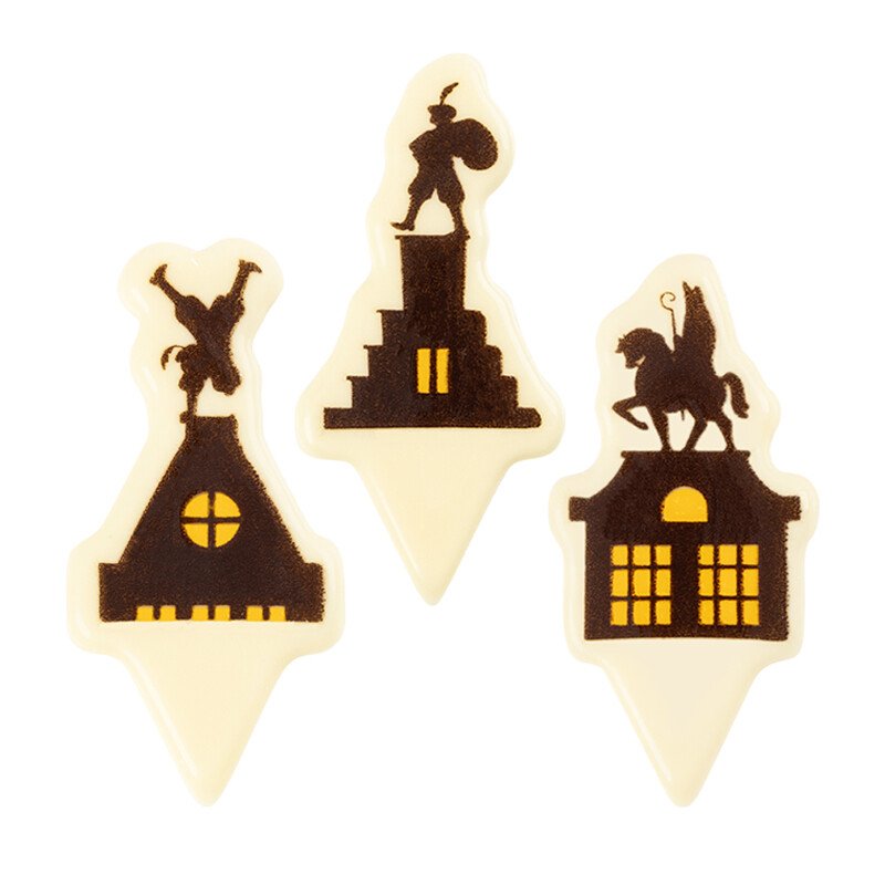 2036742 SAINT NICHOLAS ROOF PICK 2.6X5.4CM 120PCS ***ON ORDER***