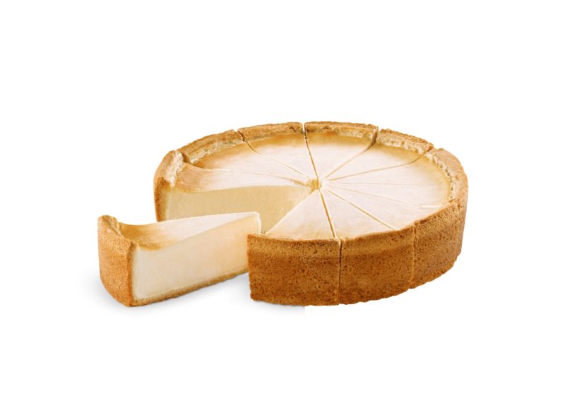 ❄️B & B 60067 CHEESECAKE PIE PRE-CUT 12 SLICES BAKED 2.4KG