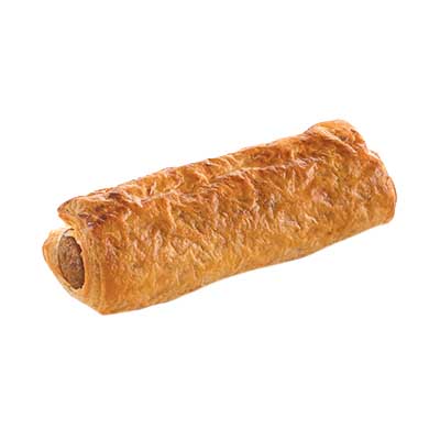B & B 24287 ROULEAU FRICADELLE FEUILLETEE HALAL PAC 42 X 160GR