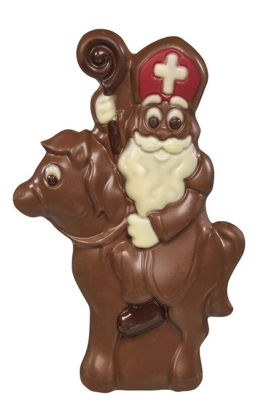 CREUX SAINT NICOLAS COLORÉ A CHEVAL 17CM 4 X 130GR