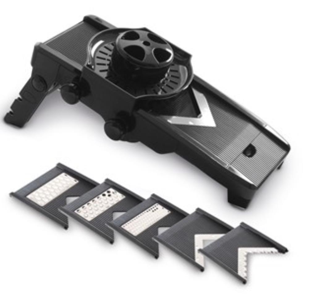 HENDI V-MANDOLINA PLASTIC + 5 BLADES