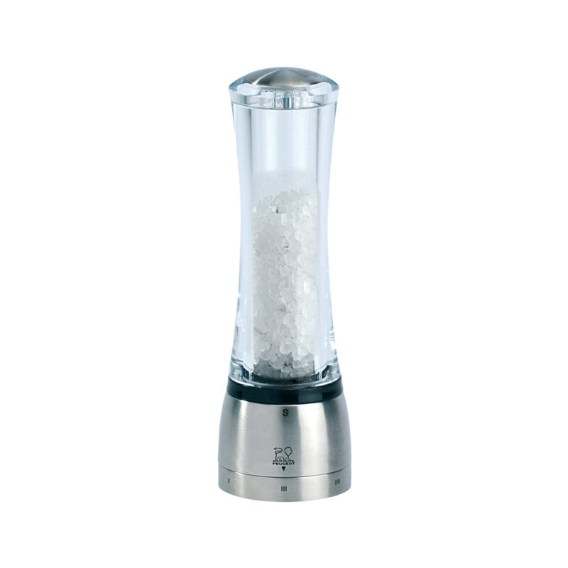 PEUGEOT MOULIN SEL INOX/ACRYL DAMAN 21CM