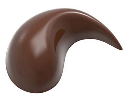 MOULE À CHOCOLAT PRALINE DROP - FRANK HAASNOOT  CW1904 *13.5X27.5CM * 3X7 *8GR